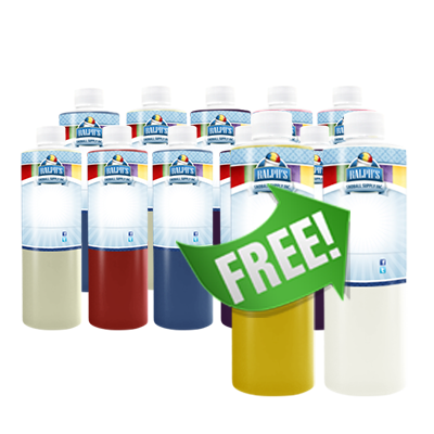 24 Pints Pints Snow Cone Flavors 5 Pints Free Save Up To $65