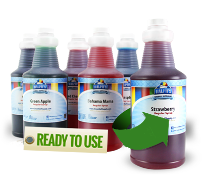 8 Quarts Of Snow Cone Syrup 1 Half Price Plus Free Shipping