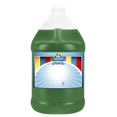 Green Apple  Syrup - Gallon