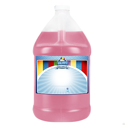 Pink Cotton Candy  Syrup - Gallon