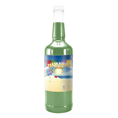 Green Apple  Hawaiian Syrup - Quart