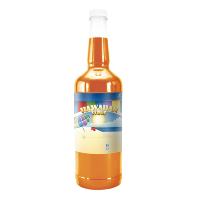 Orange  Hawaiian Syrup - Quart